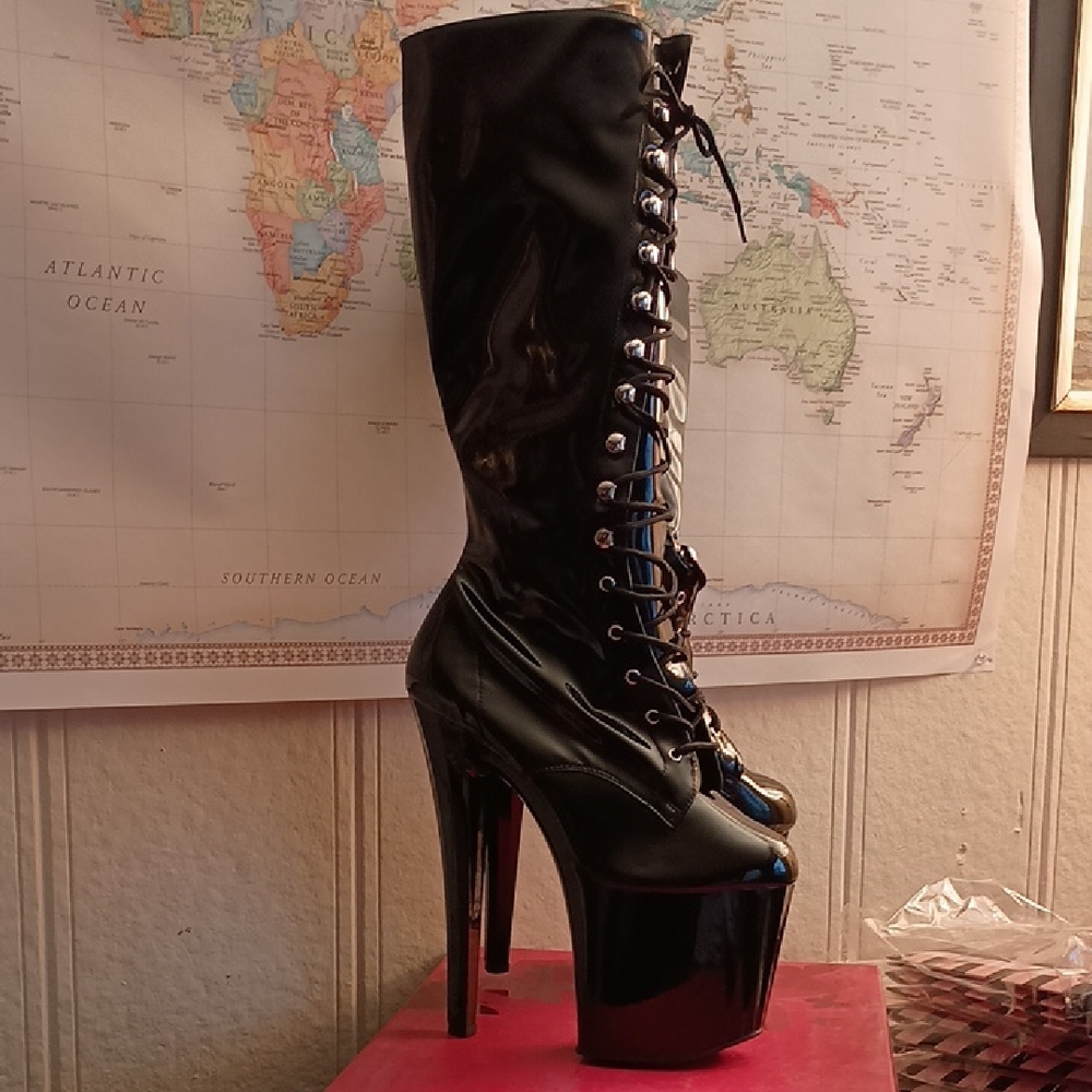 Pleaser Enchant 2023 Lace-Up Boots